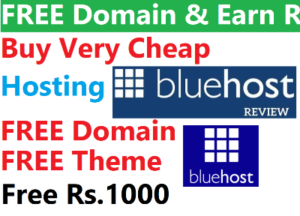 Bluehost India Review | Bluehost Hosting Plans with FREE domain | Bluehost Affiliate