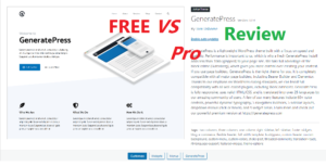 GeneratePress Review (2023): GeneratePress Free vs Premium