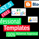 Top 5 Free Professional Blogger Templates Free Download